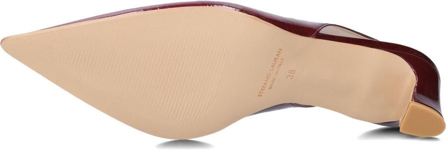 STEFANO LAURAN Slingbacks Dames 8879 Maat: 38 Materiaal: Lakleer Kleur: Rood - Foto 5
