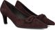 STEFANO LAURAN Pumps Dames H8180 Suède Bordeaux - Rood
