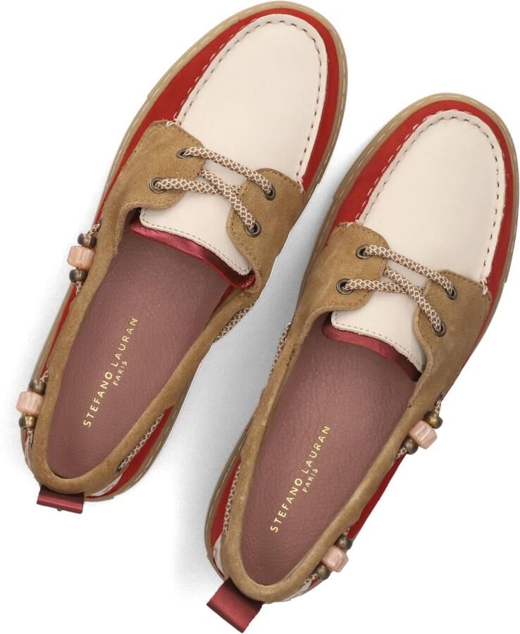 STEFANO LAURAN Instappers Dames Silk-06 Maat: 41 Materiaal: Leer Kleur: Rood - Foto 2