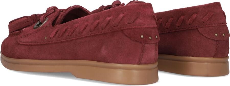 STEFANO LAURAN Instappers Dames Zalama-30 Maat: 37 Materiaal: Suède Kleur: Rood - Foto 3