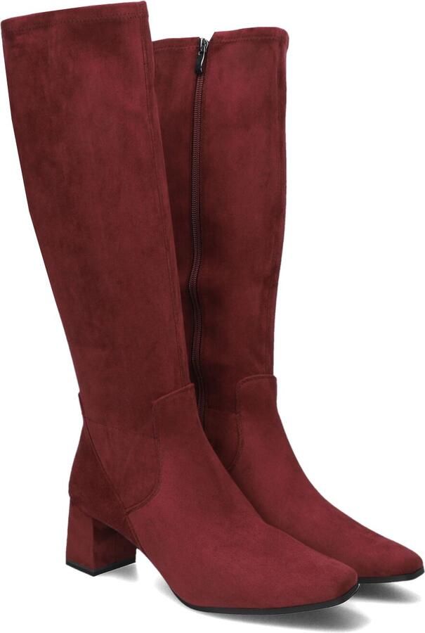 STEFANO LAURAN Hoge Laarzen Dames 25547 Suèdelook Bordeaux