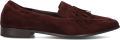 STEFANO LAURAN Loafers Dames E2574 Suède Bordeaux - Bordeaux