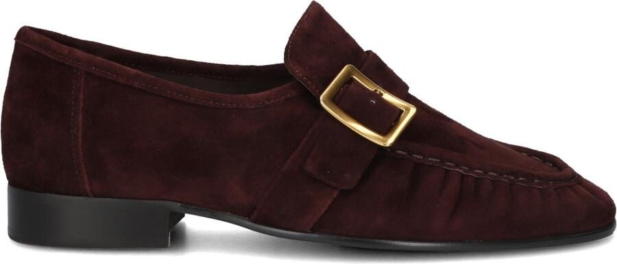 STEFANO LAURAN Loafers Dames E8172 Suède Bordeaux - Foto 4