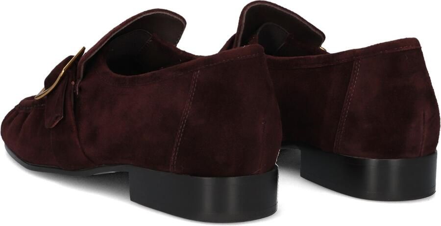 STEFANO LAURAN Loafers Dames E8172 Suède Bordeaux - Foto 3