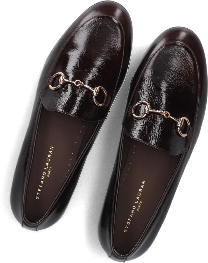STEFANO LAURAN Loafers Dames Gr8020 Leer Bordeaux - Foto 2