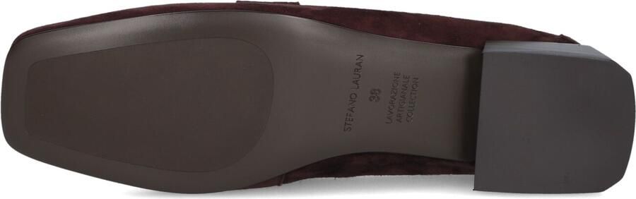 STEFANO LAURAN Loafers Dames St2041 Suède Bordeaux - Foto 5