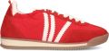 STEFANO LAURAN Lage Sneakers Dames 1back107 Textiel Rood - Rood