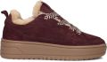 STEFANO LAURAN Lage Sneakers Dames Anemone-88 Suède Rood - Rood