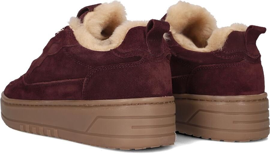 STEFANO LAURAN Lage Sneakers Dames Anemone-88 Suède Rood - Foto 3