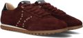 STEFANO LAURAN Lage Sneakers Dames Benedetta Bordeaux - Rood