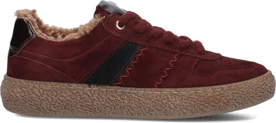 STEFANO LAURAN Lage Sneakers Dames Matilde Suède Rood - Foto 3