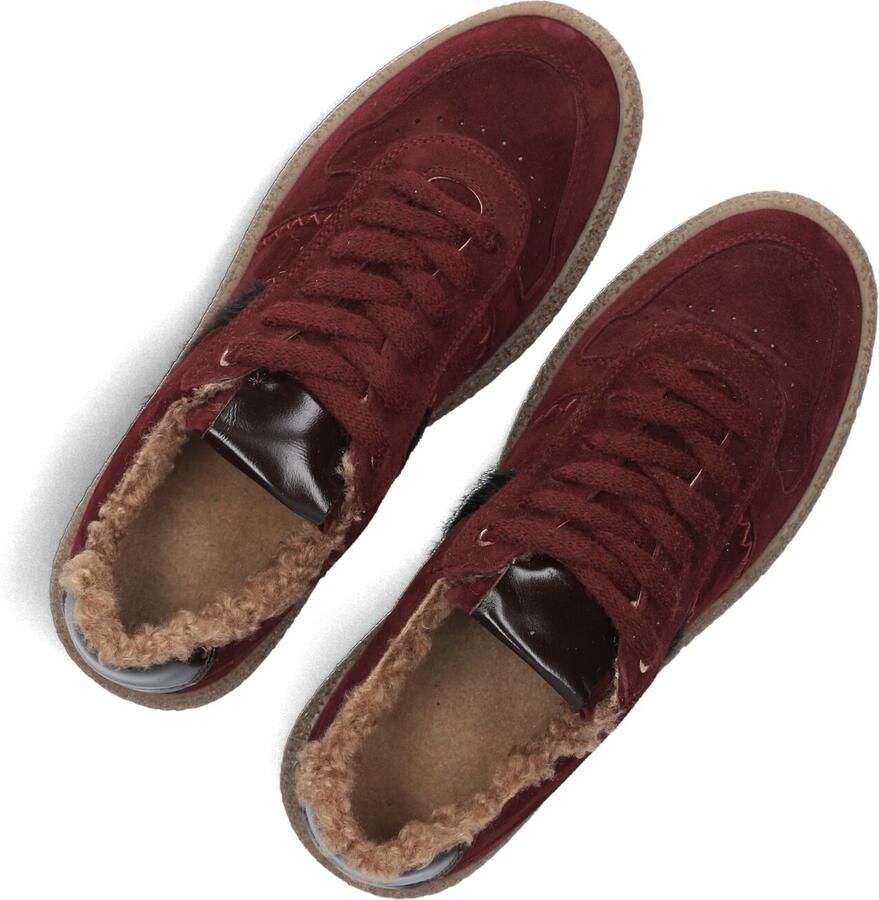 STEFANO LAURAN Lage Sneakers Dames Matilde Suède Rood - Foto 2