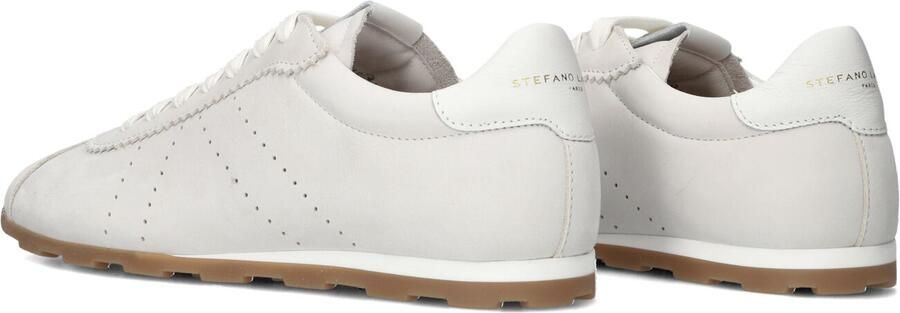 STEFANO LAURAN Lage Sneakers Dames 1slick100 Nubuck Wit - Foto 5