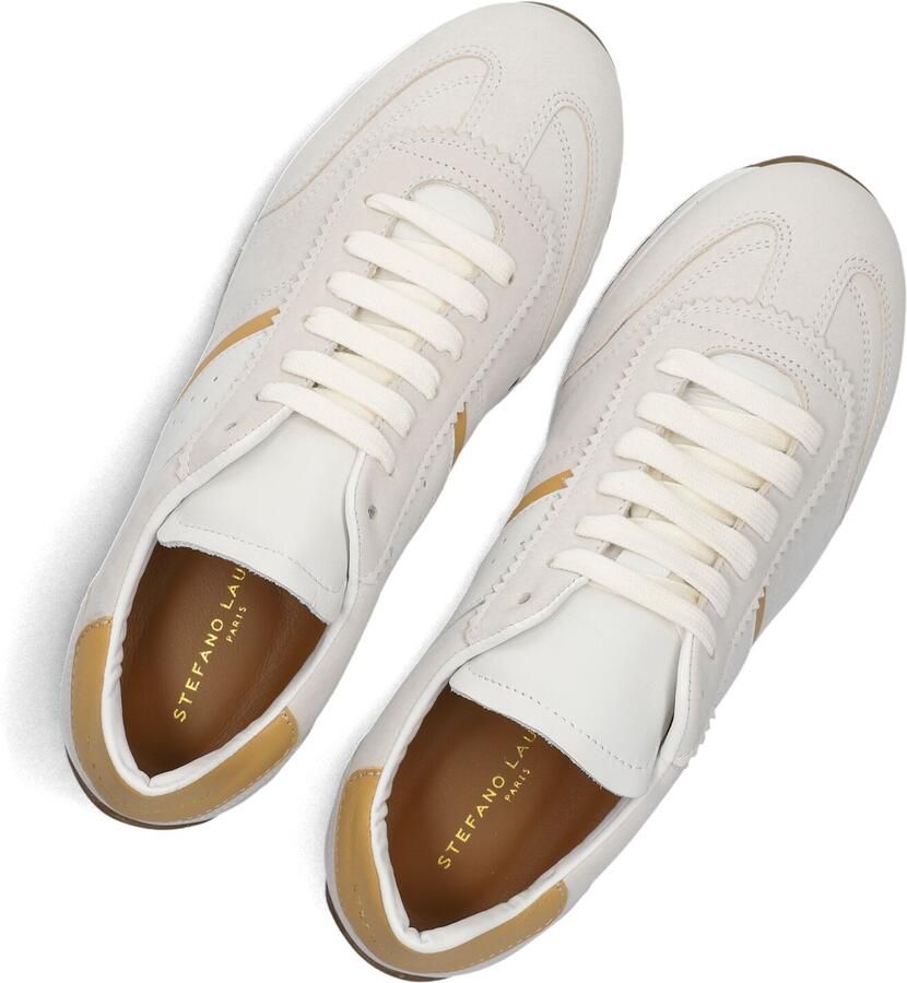 STEFANO LAURAN Lage Sneakers Dames 1tage1031 Leer Wit - Foto 2