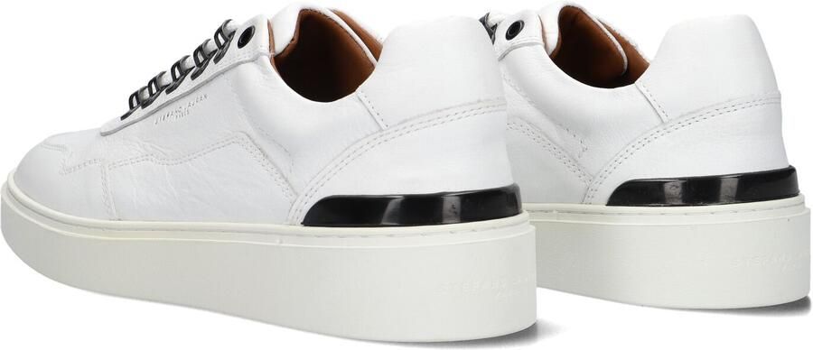 STEFANO LAURAN Lage Sneakers Heren Lj2502 Leer Wit - Foto 3