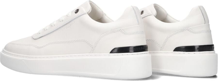 STEFANO LAURAN Lage Sneakers Heren Star 001 Leer Wit - Foto 2