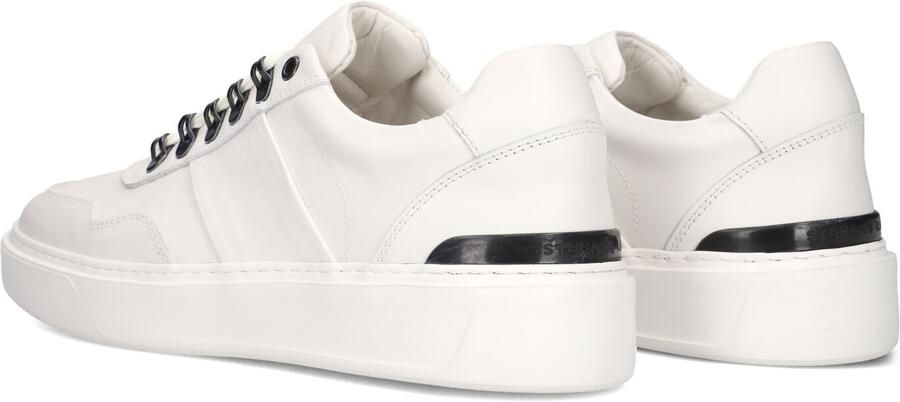 STEFANO LAURAN Lage Sneakers Heren Star 003 Leer Wit - Foto 5