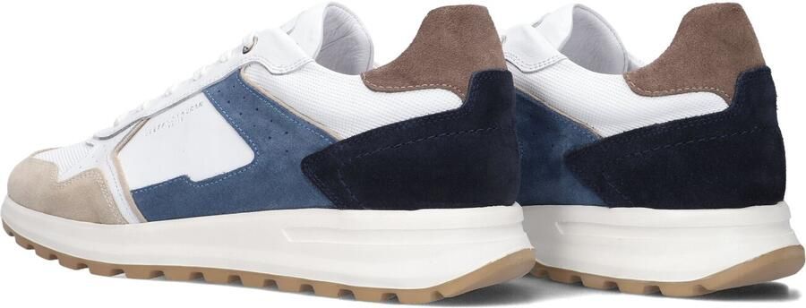 STEFANO LAURAN Lage Sneakers Heren Star 005 Textiel Wit - Foto 3