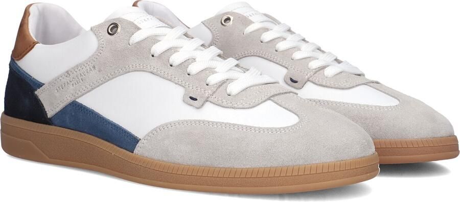 STEFANO LAURAN Lage Sneakers Heren Star 18 Leer Wit