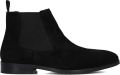 STEFANO LAURAN Chelsea Boots Heren 92302 Suède Zwart - Zwart