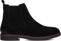 STEFANO LAURAN Chelsea Boots Heren 92903 Suède Zwart - Zwart