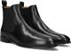 STEFANO LAURAN Chelsea Boots Heren Art-4001 Leer Zwart - Zwart