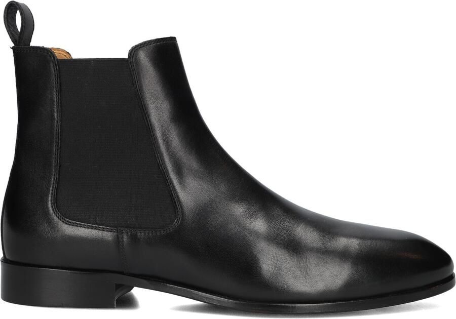 STEFANO LAURAN Chelsea Boots Heren Art-4001 Leer Zwart - Foto 4