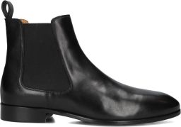 STEFANO LAURAN Chelsea Boots Heren Art-4001 Leer Zwart