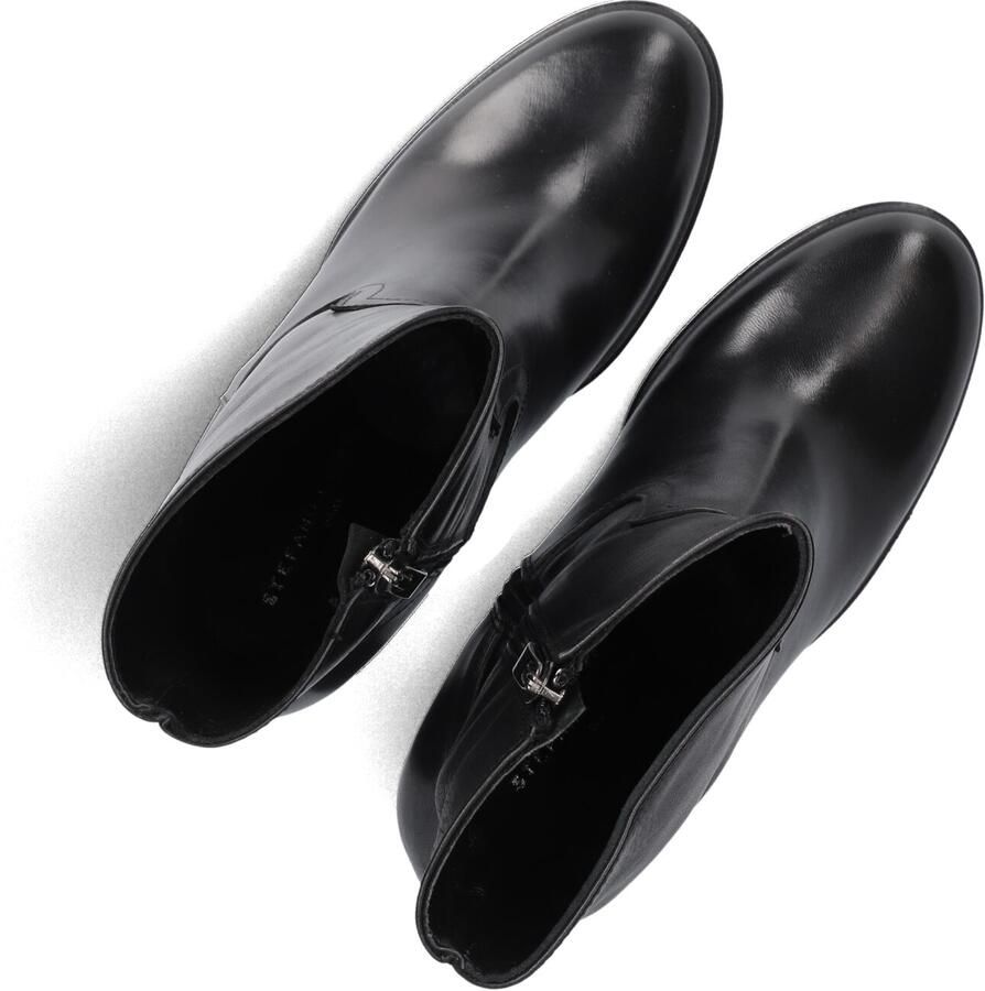 STEFANO LAURAN Enkellaarsjes Dames 8553 Maat: 35 Materiaal: Leer Kleur: Zwart