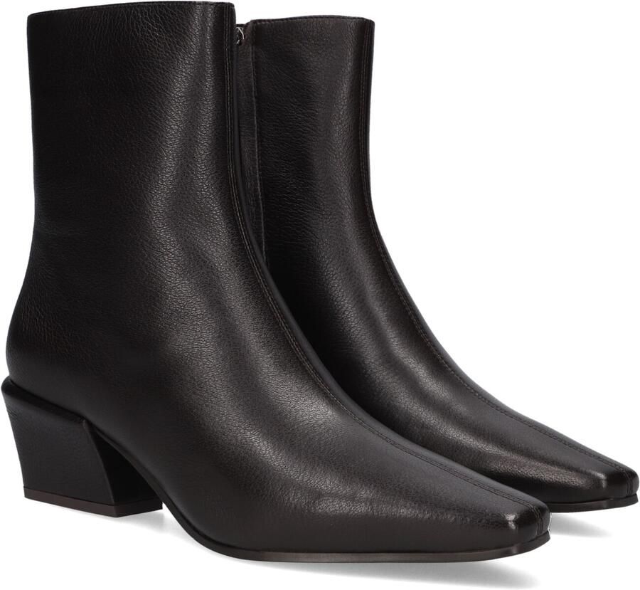 STEFANO LAURAN Enkellaarsjes Dames Xt8260b 39 5 Leer Zwart