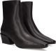 STEFANO LAURAN Enkellaarsjes Dames Xt8260b 39 5 Leer Zwart - Zwart