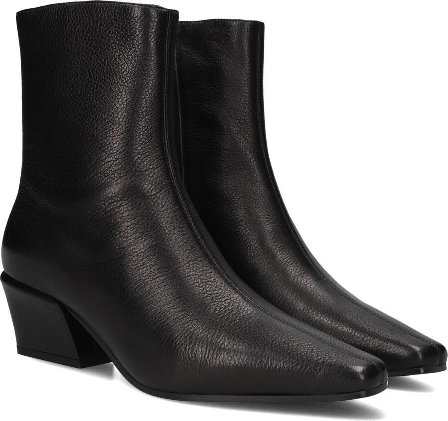 STEFANO LAURAN Enkellaarsjes Dames Xt8260b 39 5 Leer Zwart