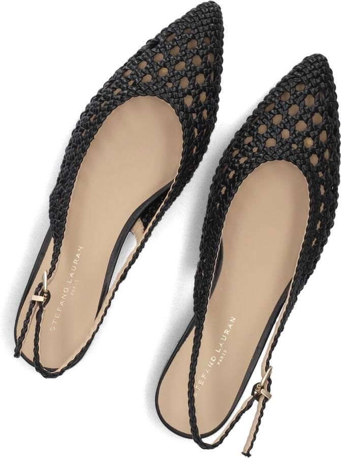STEFANO LAURAN Slingbacks Dames St2546 Maat: 41 Materiaal: Textiel Kleur: Zwart - Foto 2