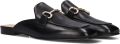 STEFANO LAURAN Instappers Dames 4015 Leer Zwart - Zwart