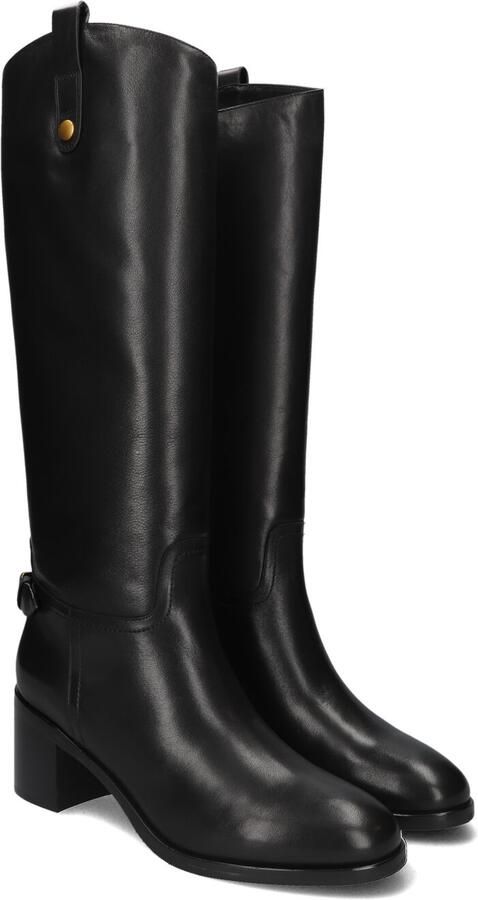 STEFANO LAURAN Hoge Laarzen Dames Xt8263b Leer Zwart