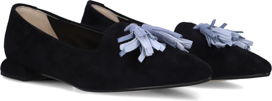 Stefano Lauran Brenda Loafers Dames Instappers Zwart