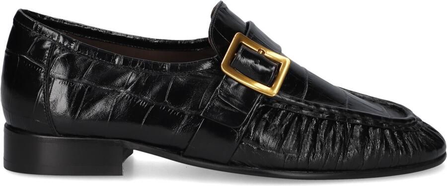 STEFANO LAURAN Loafers Dames E8172 39 5 Lakleer Zwart - Foto 4