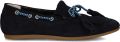 STEFANO LAURAN Loafers Dames Michela Suède Zwart - Zwart