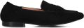 STEFANO LAURAN Loafers Dames E2574 Suède Zwart - Zwart