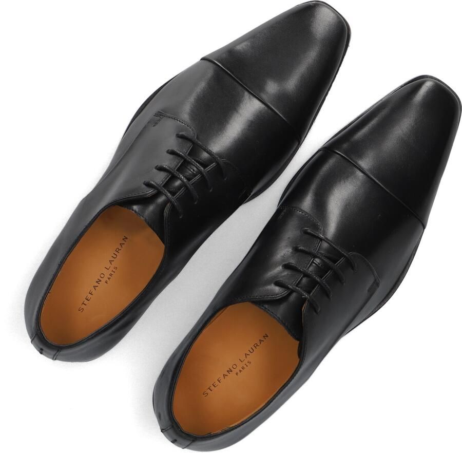 STEFANO LAURAN Nette Schoenen Heren Art-4002 Leer Zwart - Foto 2
