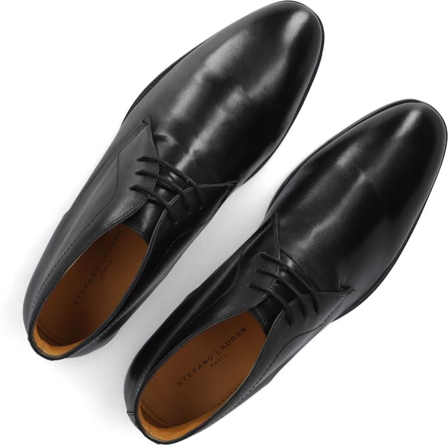 STEFANO LAURAN Nette Schoenen Heren Art-4003 Leer Zwart - Foto 2