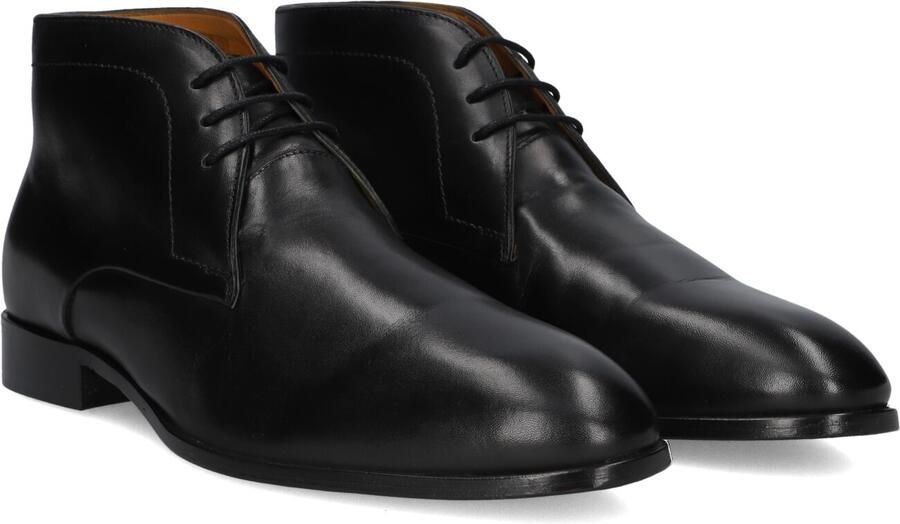 STEFANO LAURAN Nette Schoenen Heren Art-4003 Leer Zwart