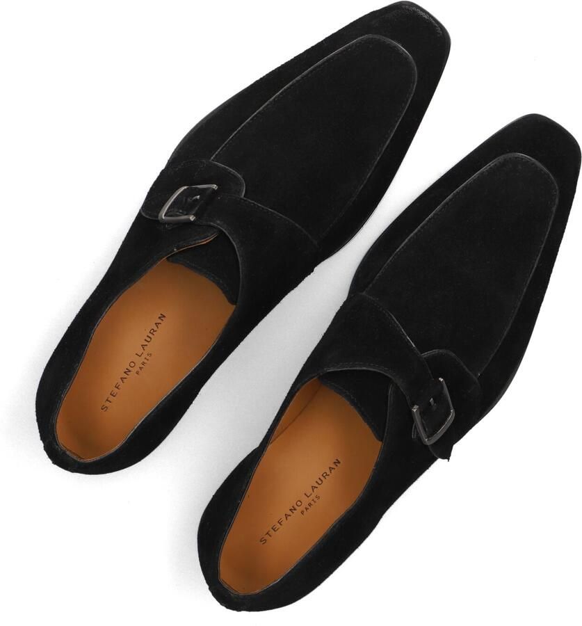 STEFANO LAURAN Nette Schoenen Heren Art-4005 44 5 Suède Zwart - Foto 2