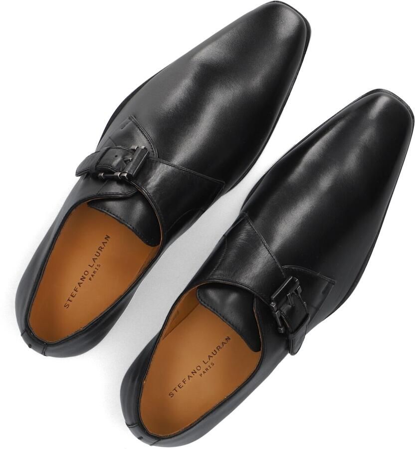 STEFANO LAURAN Nette Schoenen Heren Art-4006 Leer Zwart - Foto 2