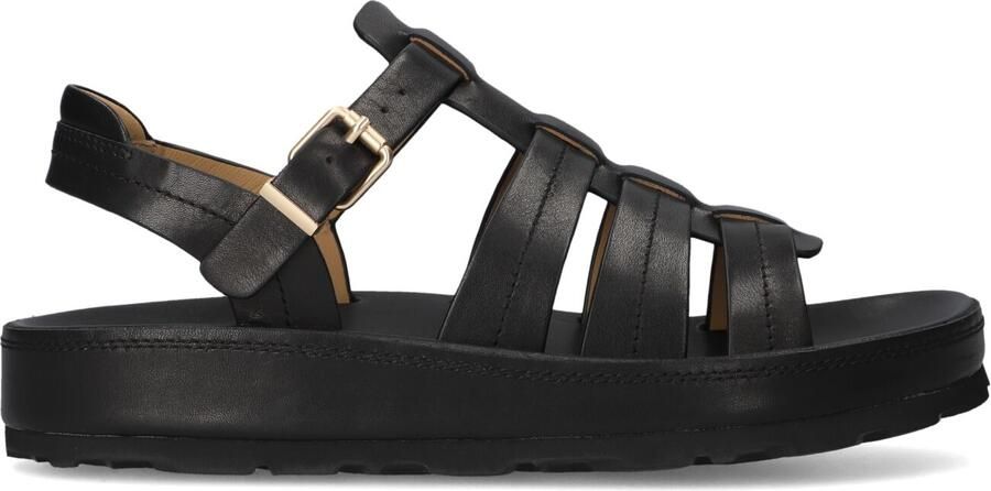 STEFANO LAURAN Sandalen met Hak Dames 7015a Maat: 40 Materiaal: Leer Kleur: Zwart - Foto 4