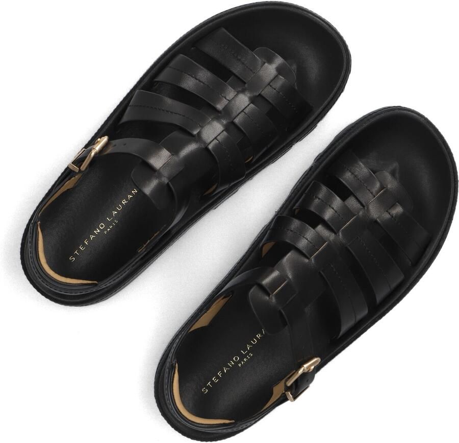 STEFANO LAURAN Sandalen met Hak Dames 7015a Maat: 40 Materiaal: Leer Kleur: Zwart - Foto 2