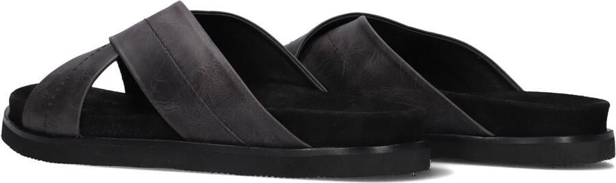 STEFANO LAURAN Slippers Heren 26002 Maat: 46 Materiaal: Leatherlook Kleur: Zwart - Foto 4