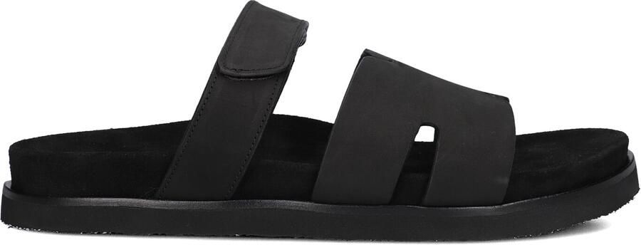 STEFANO LAURAN Badslippers Heren 26004 Maat: 42 Materiaal: Leatherlook Kleur: Zwart - Foto 4