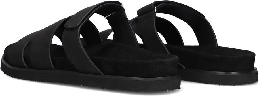 STEFANO LAURAN Badslippers Heren 26004 Maat: 42 Materiaal: Leatherlook Kleur: Zwart - Foto 5