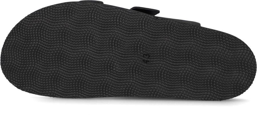 STEFANO LAURAN Slippers Heren 26006 Maat: 42 Materiaal: Leer Kleur: Zwart - Foto 3